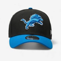 NEW ERA Men's/Women's American Football Cap NFL - Detroit Lions/Black