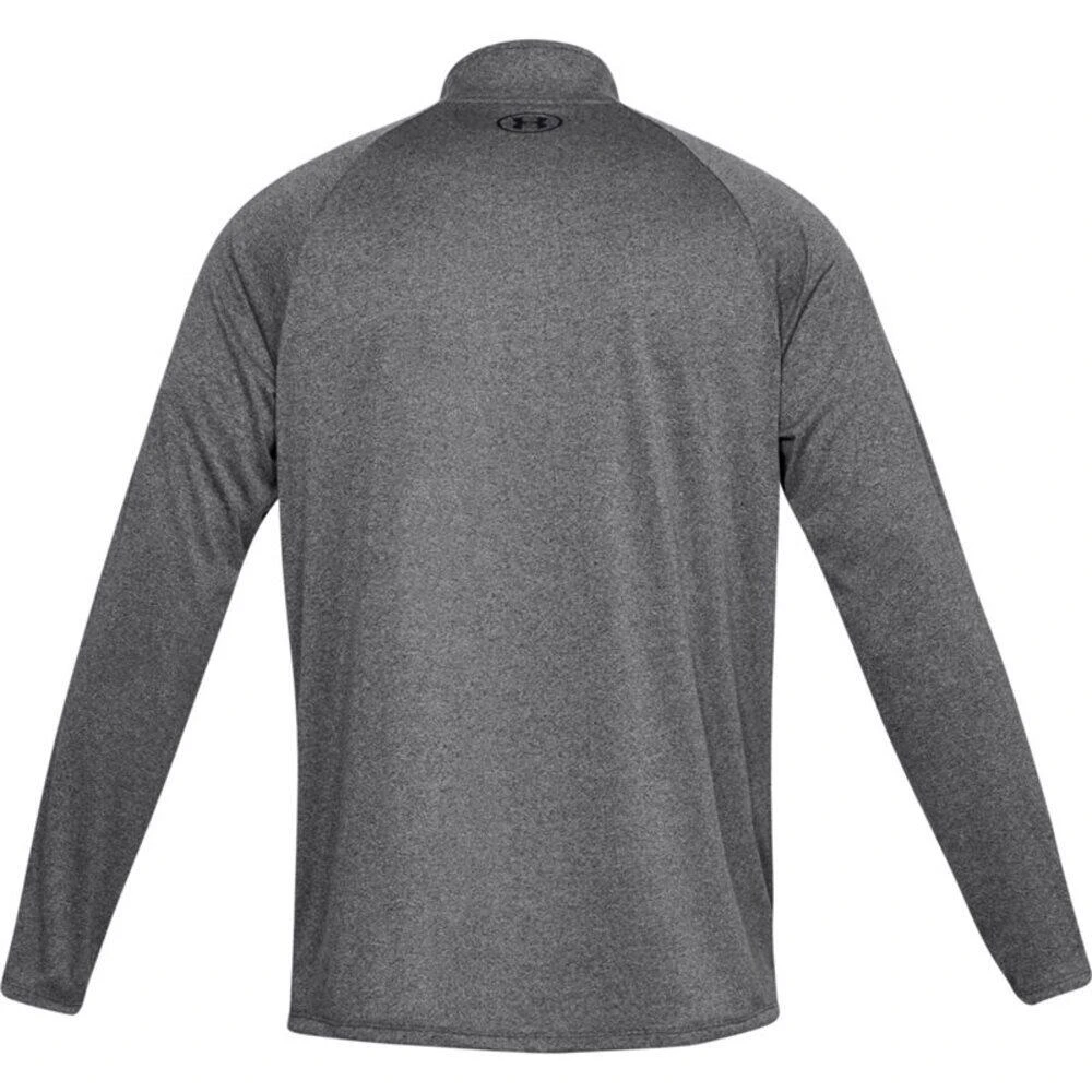 Under Armour Mens Tech TShirt (Black/Charcoal Grey) - Image 6