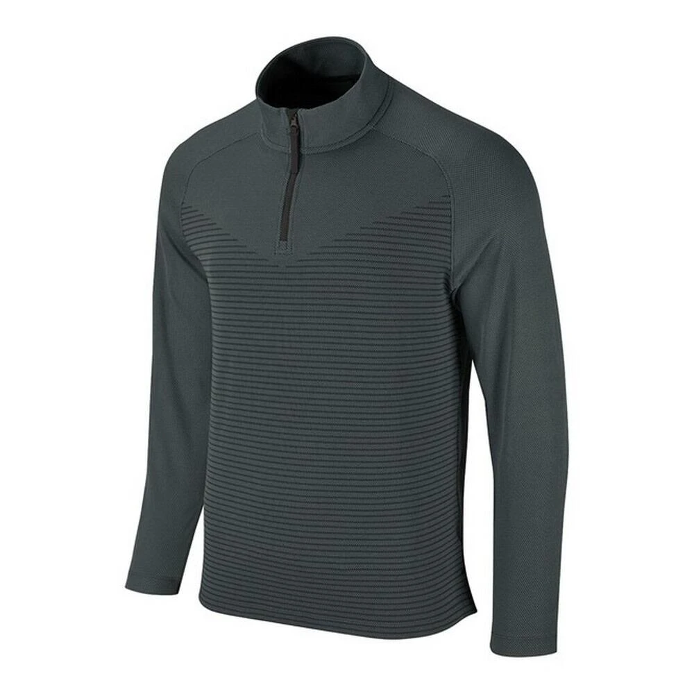 Nike Mens Vapor Half Zip Top (Bright Spruce/Obsidian Blue/Black) - Image 4