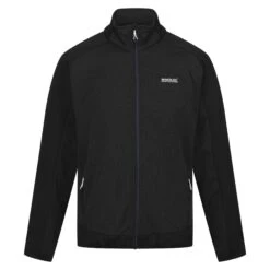 Regatta Mens Highton II Fleece Jacket (Black)
