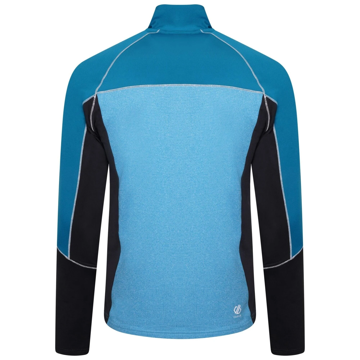 Dare 2b Mens Reformed II Core Stretch Recycled Fleece Jacket (Fjord Blue/Gulfstream) - Image 2