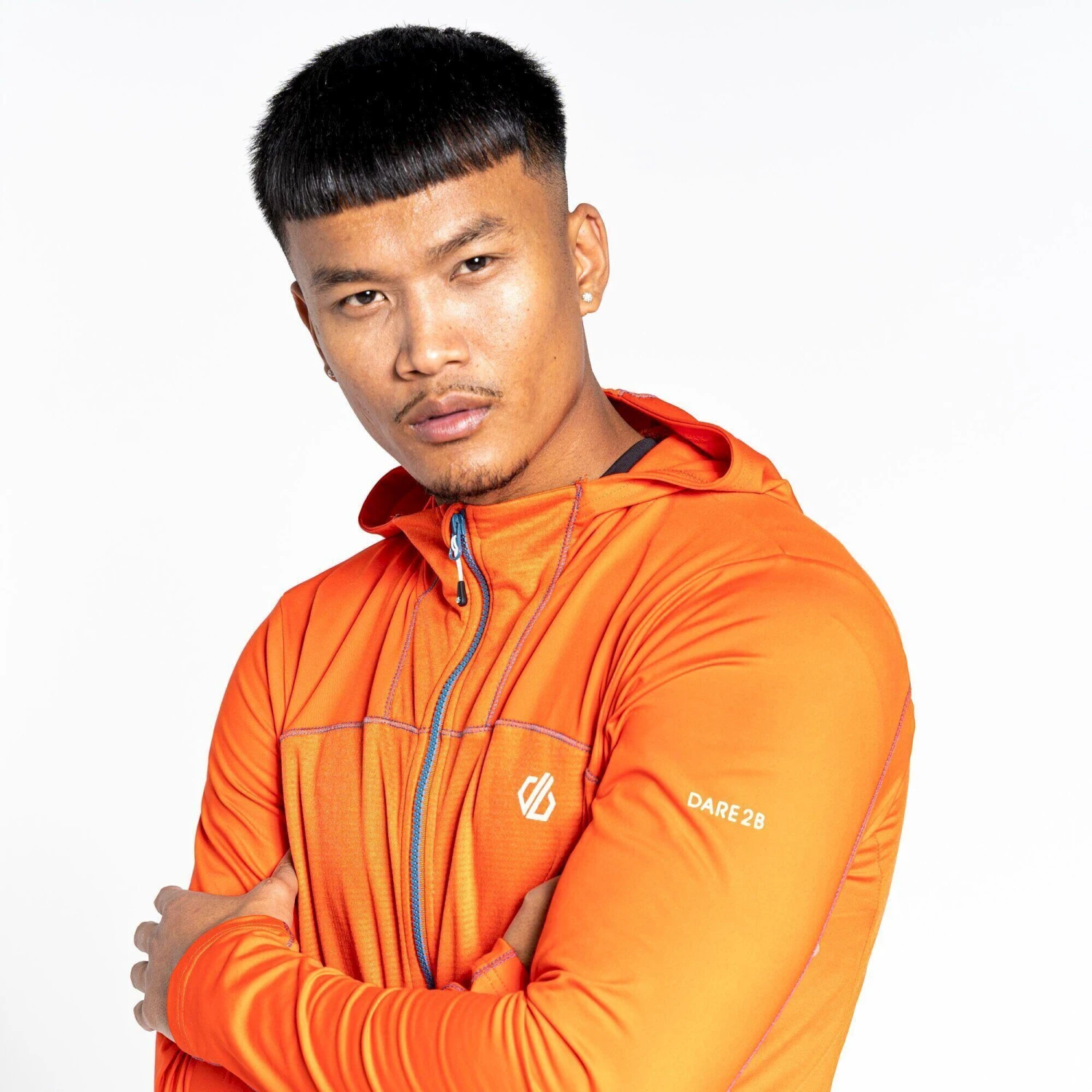 Dare 2b Mens Revive II Lightweight Hoodie (Duck Green) - Image 10