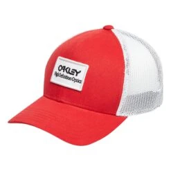 Oakley B1B HDO PATCH TRUCKER HAT Red Line