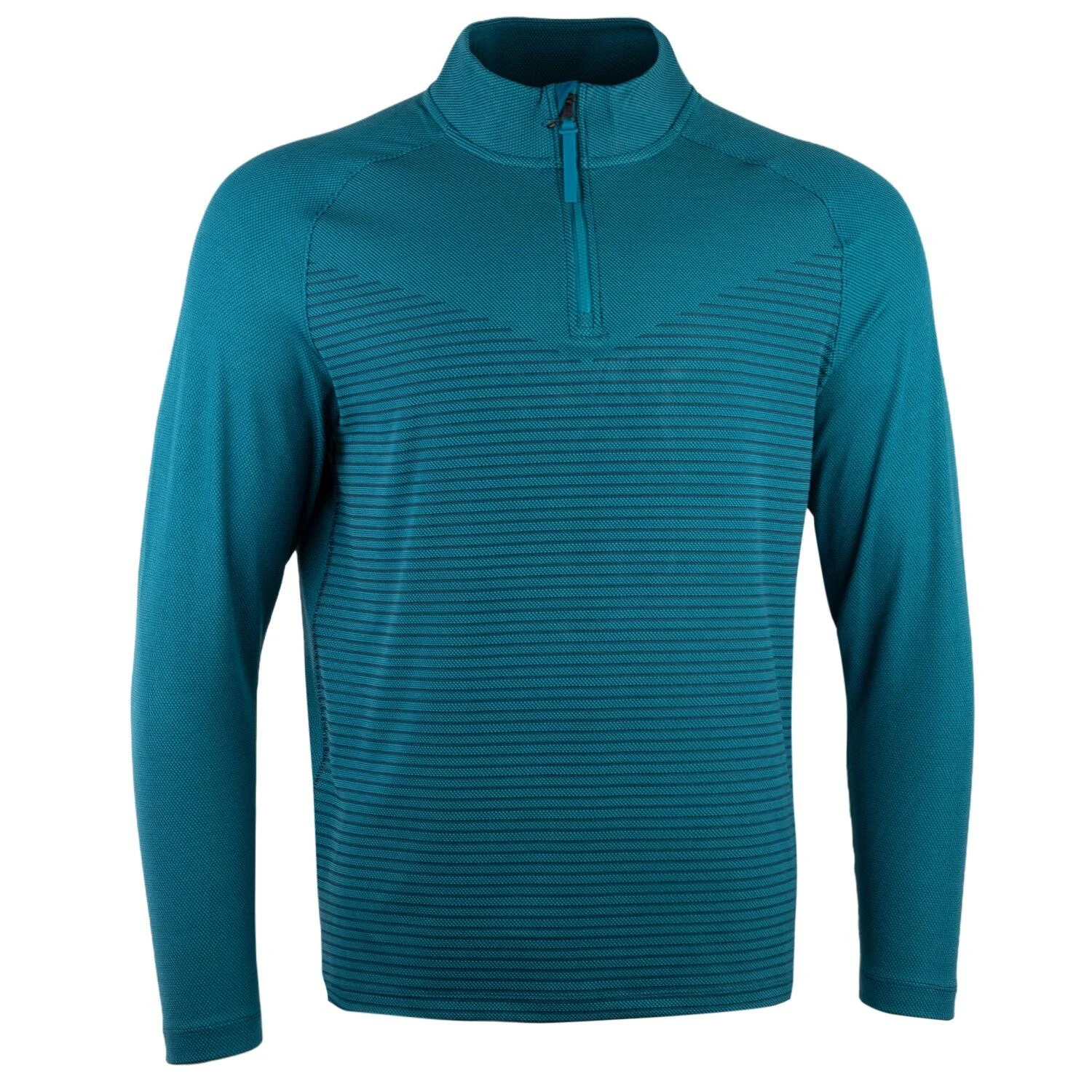 Nike Mens Vapor Half Zip Top (Bright Spruce/Obsidian Blue/Black)