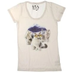 Volcom Moon Cat Oatmeal S/S Tee