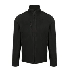 Regatta Mens Honesty Made Recycled Fleece Jacket (Black)