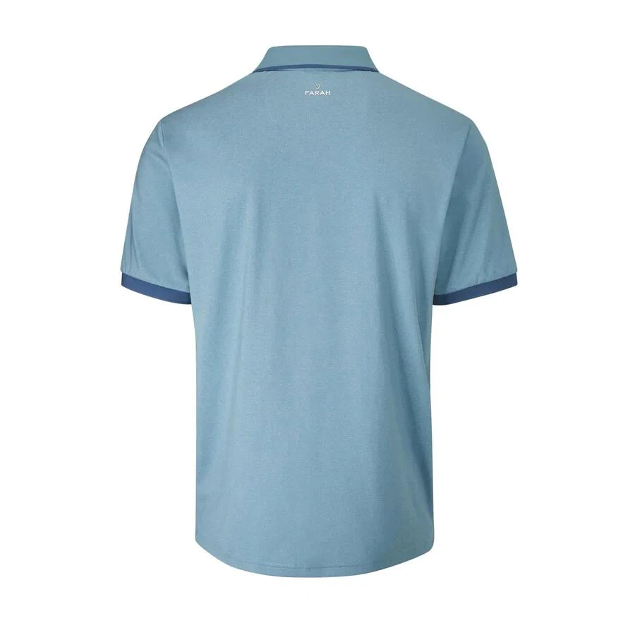 Addison Diamond Print Polo Shirt - Image 2