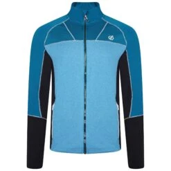 Dare 2b Mens Reformed II Core Stretch Recycled Fleece Jacket (Fjord Blue/Gulfstream)