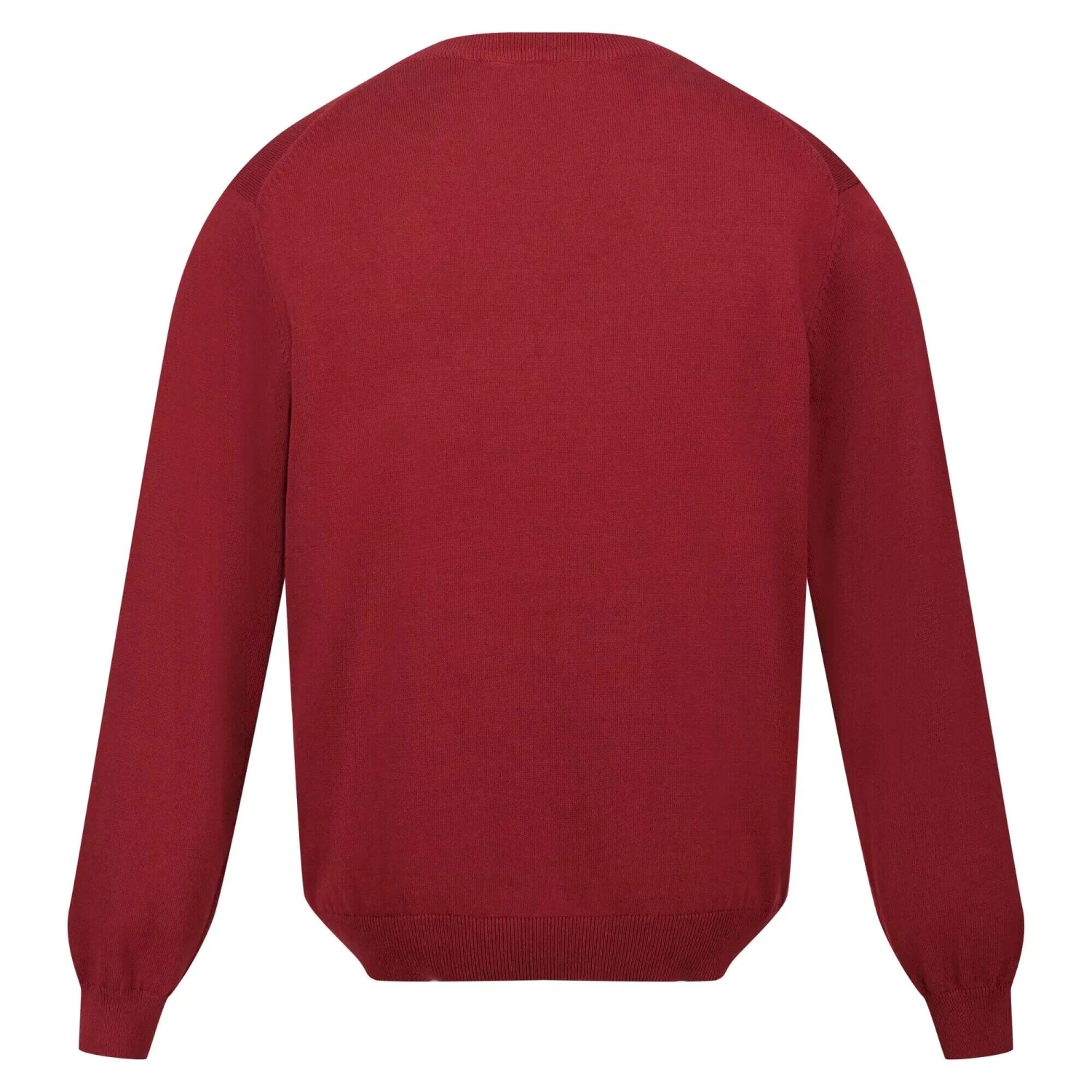 Regatta Mens Kaelen Jersey Knitted Jumper (Syrah Red) - Image 2