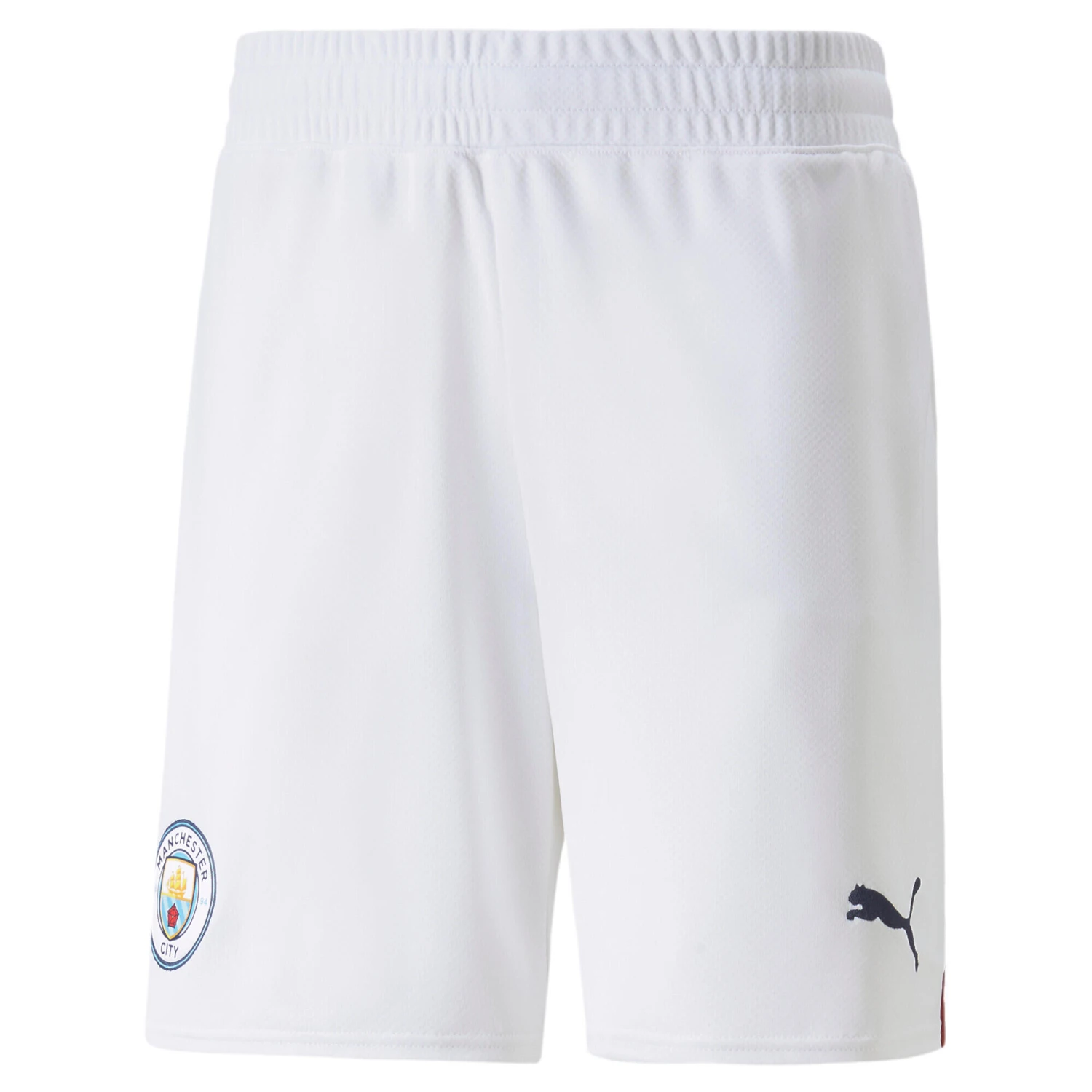 PUMA Mens Manchester City F.C. 22/23 Replica Shorts - White - Image 6