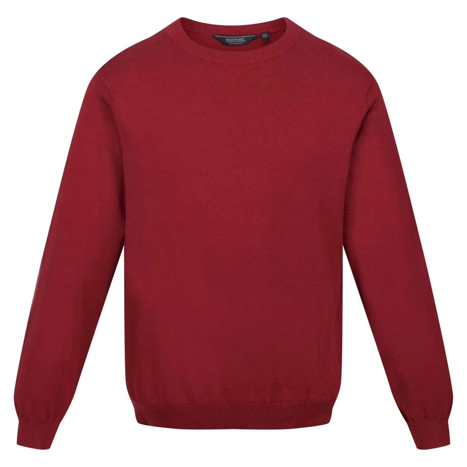 Regatta Mens Kaelen Jersey Knitted Jumper (Syrah Red)