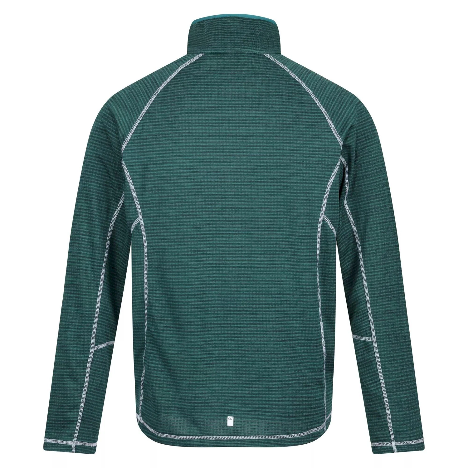 Regatta Mens Yonder Quick Dry Moisture Wicking Half Zip Fleece Jacket (Pacific Green) - Image 2
