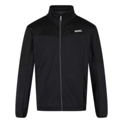 Regatta Mens Highton II Fleece Top (Rhino Black/Ash)