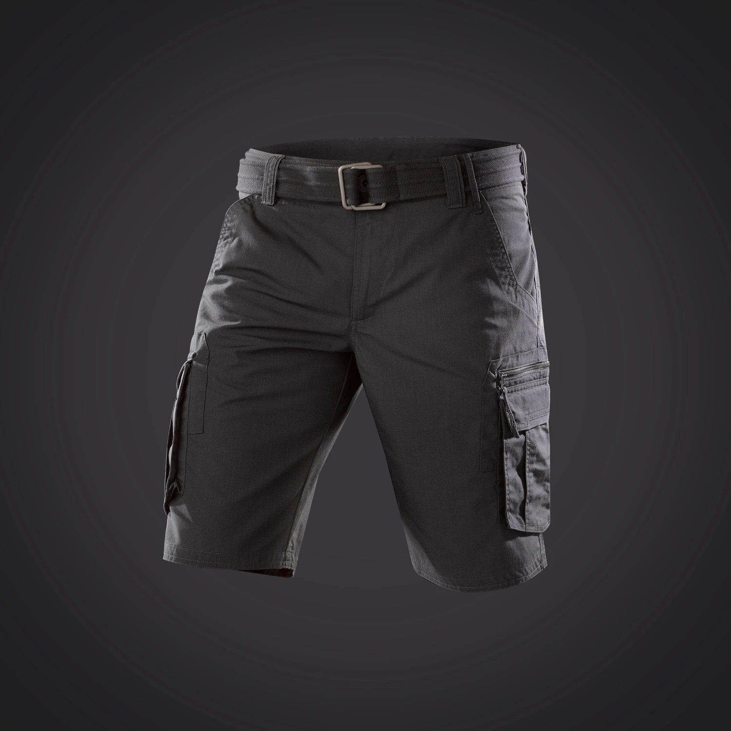 Men's Travel Trekking Cargo Shorts - TRAVEL 100 - Image 2