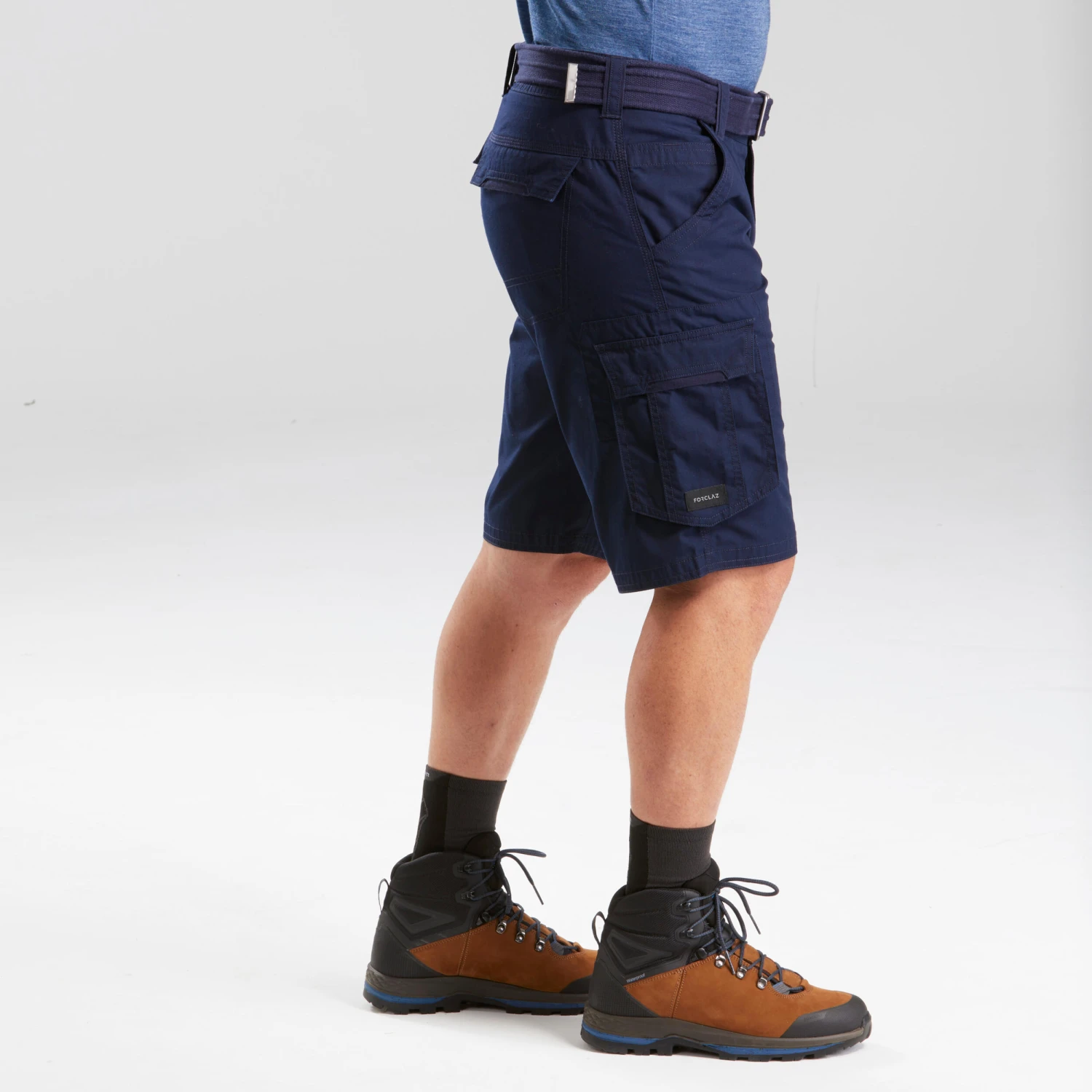 Men's Travel Trekking Cargo Shorts - TRAVEL 100 - Image 14