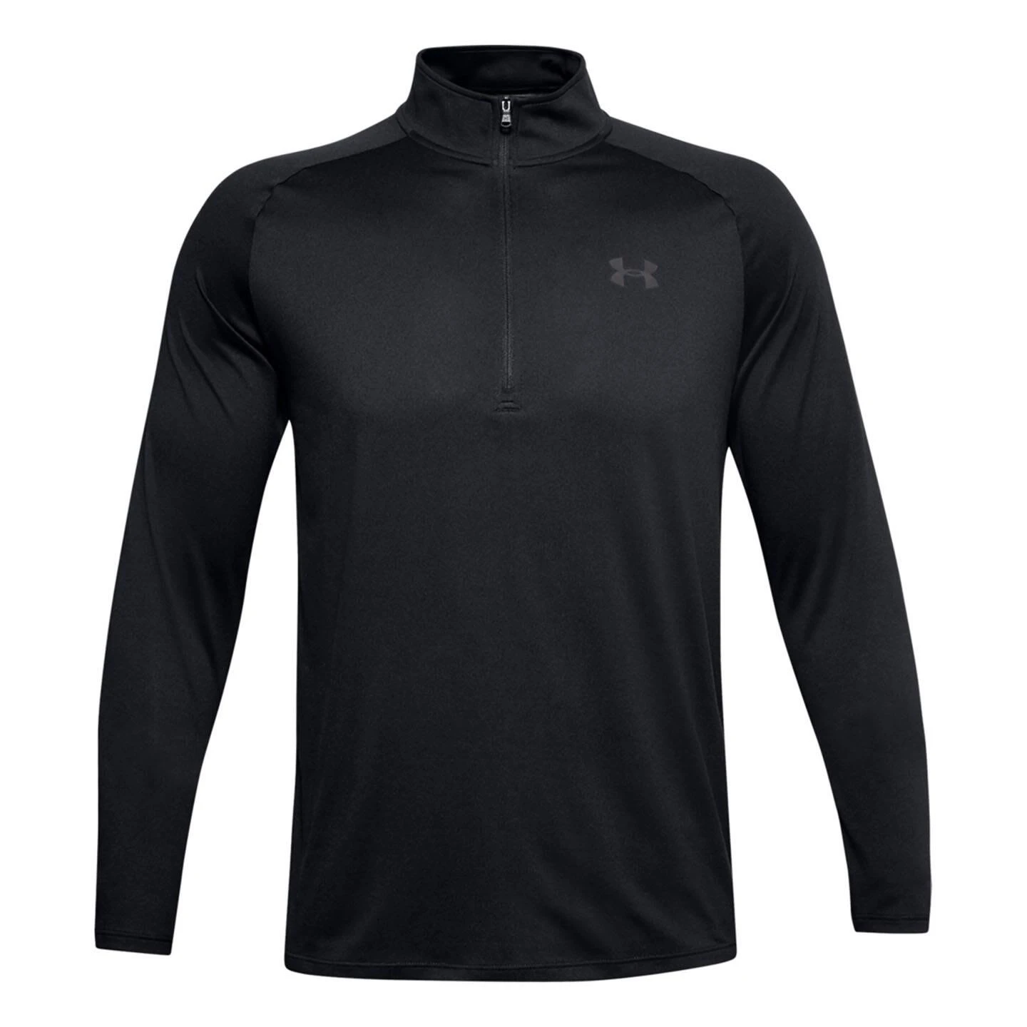 Under Armour Mens Tech TShirt (Black/Charcoal Grey)