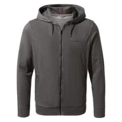 Craghoppers Mens NosiLife Tilpa Hood Jacket (Peppered Grey)