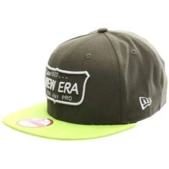 NEW ERA Ask Any Pro Snapback Cap - Olive/Cyber Green