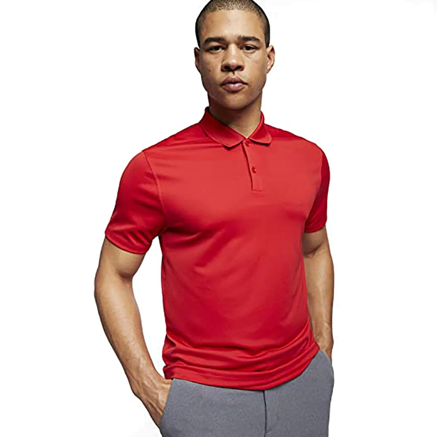Nike Mens Solid Victory Polo Shirt (Navy) - Image 11