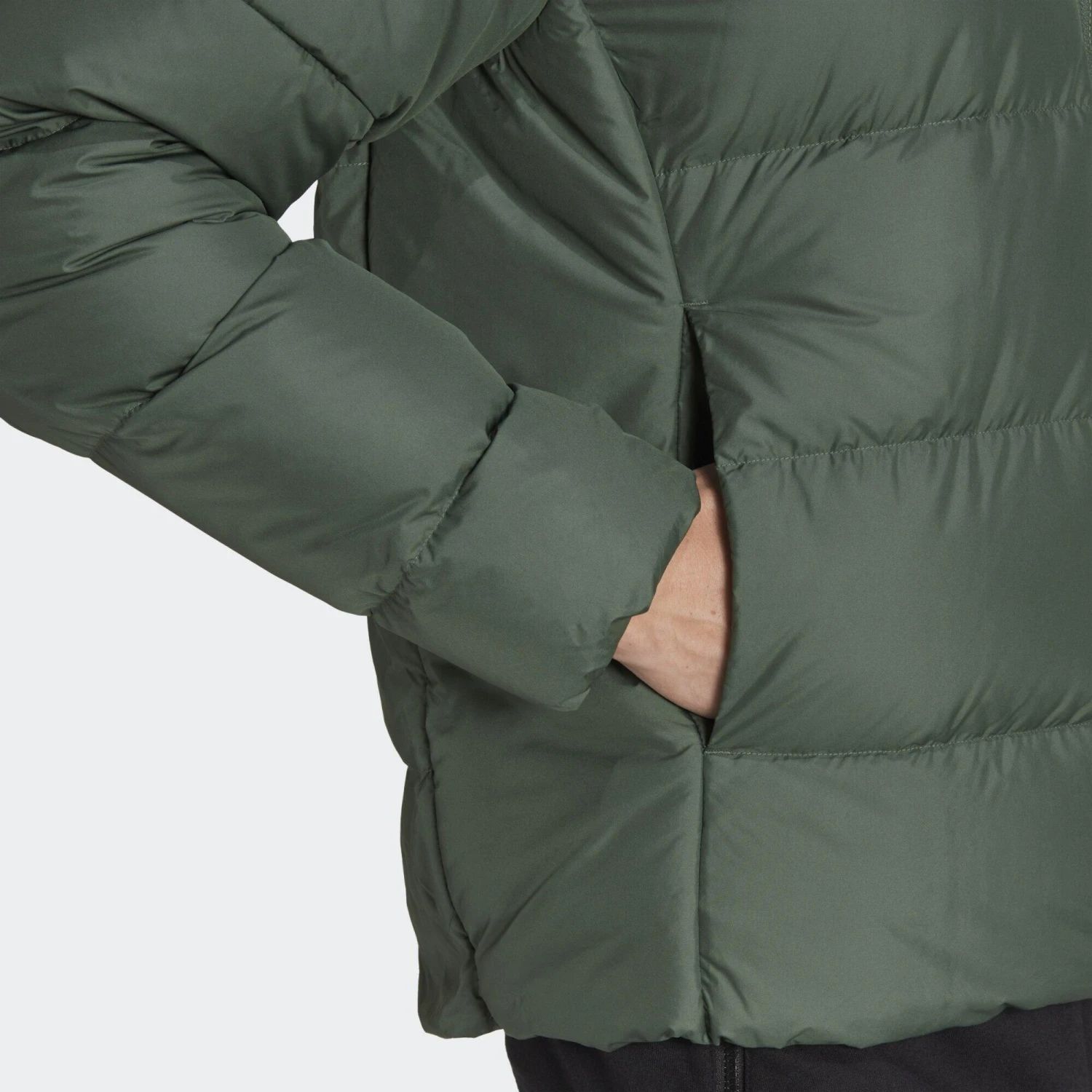 ADIDAS Essentials Midweight Down Hooded Jacket - Image 13