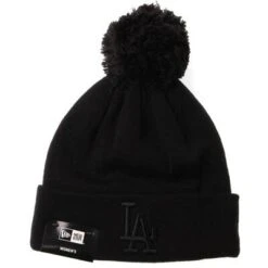 NEW ERA Womens League Essential Bobble Knit Beanie