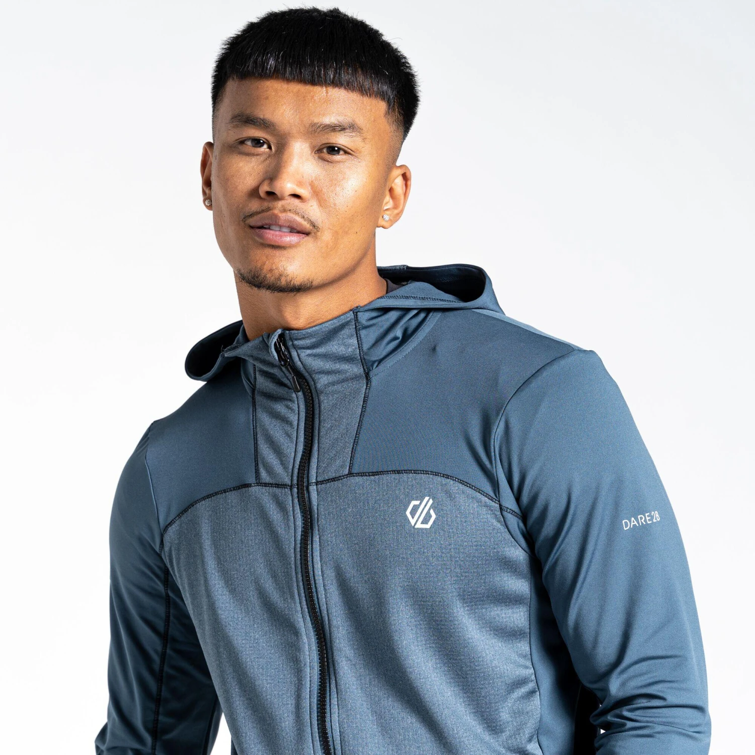 Dare 2b Mens Revive II Lightweight Hoodie (Duck Green) - Image 15