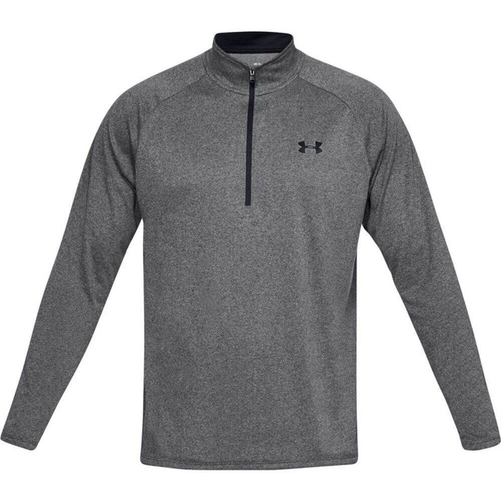 Under Armour Mens Tech TShirt (Black/Charcoal Grey) - Image 5