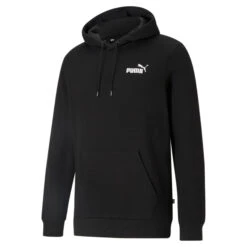PUMA Mens Essentials Small Logo Hoodie Hooded Top