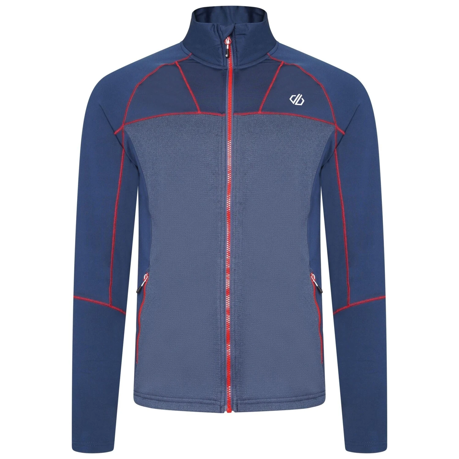 Dare 2b Mens Reformed II Core Stretch Recycled Fleece Jacket (Fjord Blue/Gulfstream) - Image 5