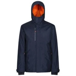 Regatta Mens Thermogen Powercell 5000 Jacket (Navy/Magma Orange)