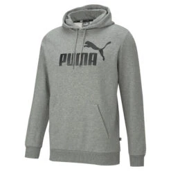 PUMA Mens Essentials Big Logo Hoodie Hooded Top
