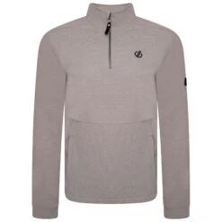 Dare 2b Mens Equalize Marl Half Zip Fleece (Ash Grey)