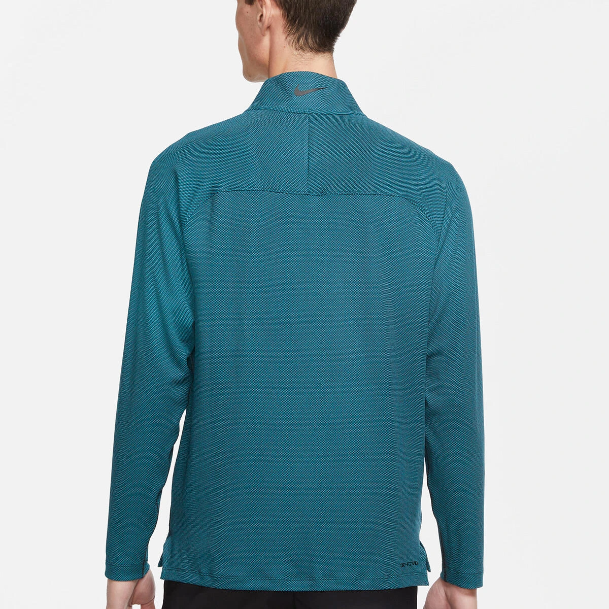 Nike Mens Vapor Half Zip Top (Bright Spruce/Obsidian Blue/Black) - Image 3