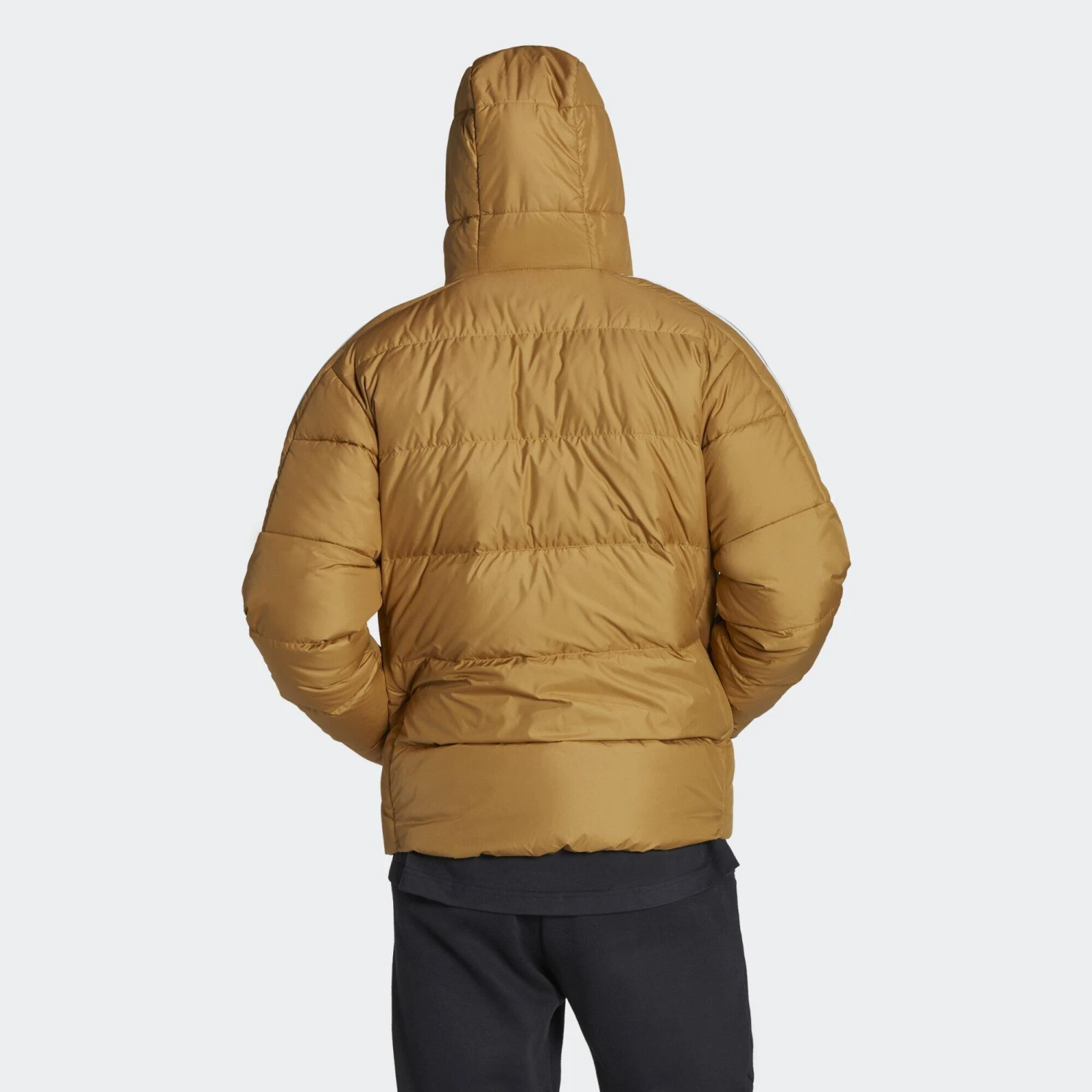 ADIDAS Essentials Midweight Down Hooded Jacket - Image 3