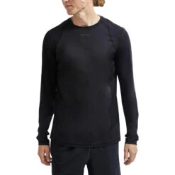 Craft Mens ADV Essence LongSleeved TShirt (Black)