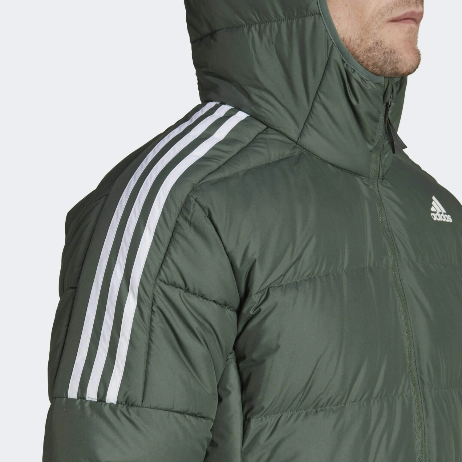 ADIDAS Essentials Midweight Down Hooded Jacket - Image 12