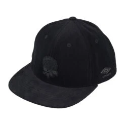 UMBRO England Rugby 22/23 Snapback Cap (Black)